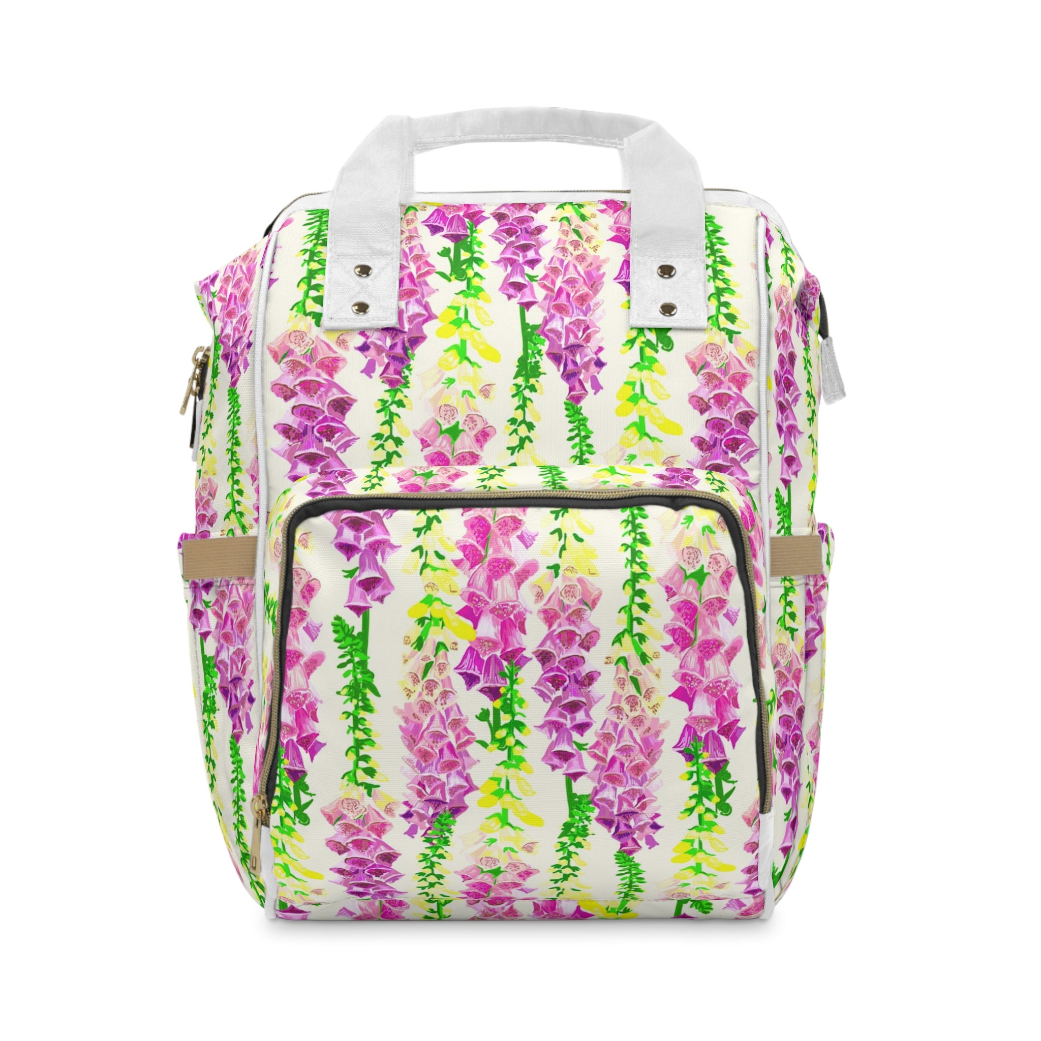 WENDIKO Diaper Backpack - Fox Glove floral design
