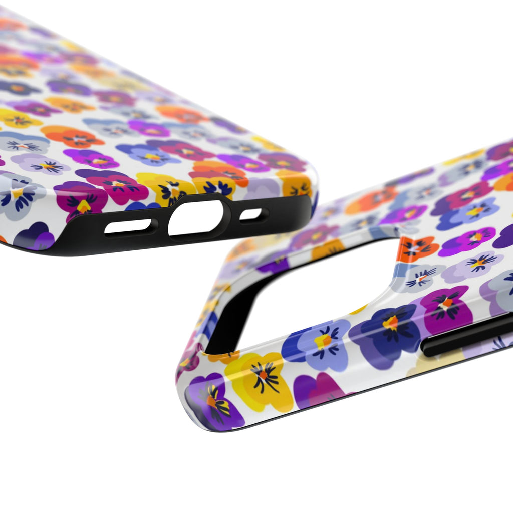WENDIKO Pansy Fever Tough Phone Cases
