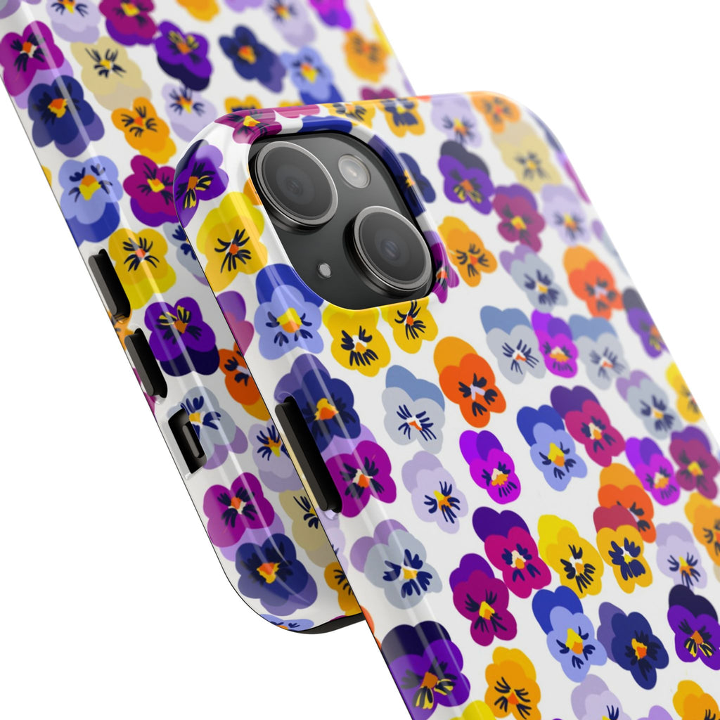 WENDIKO Pansy Fever Tough Phone Cases