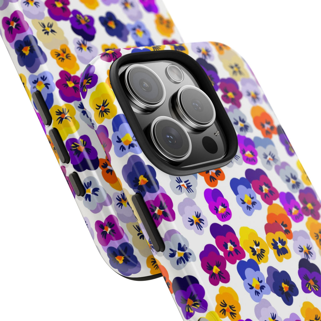 WENDIKO Pansy Fever Tough Phone Cases