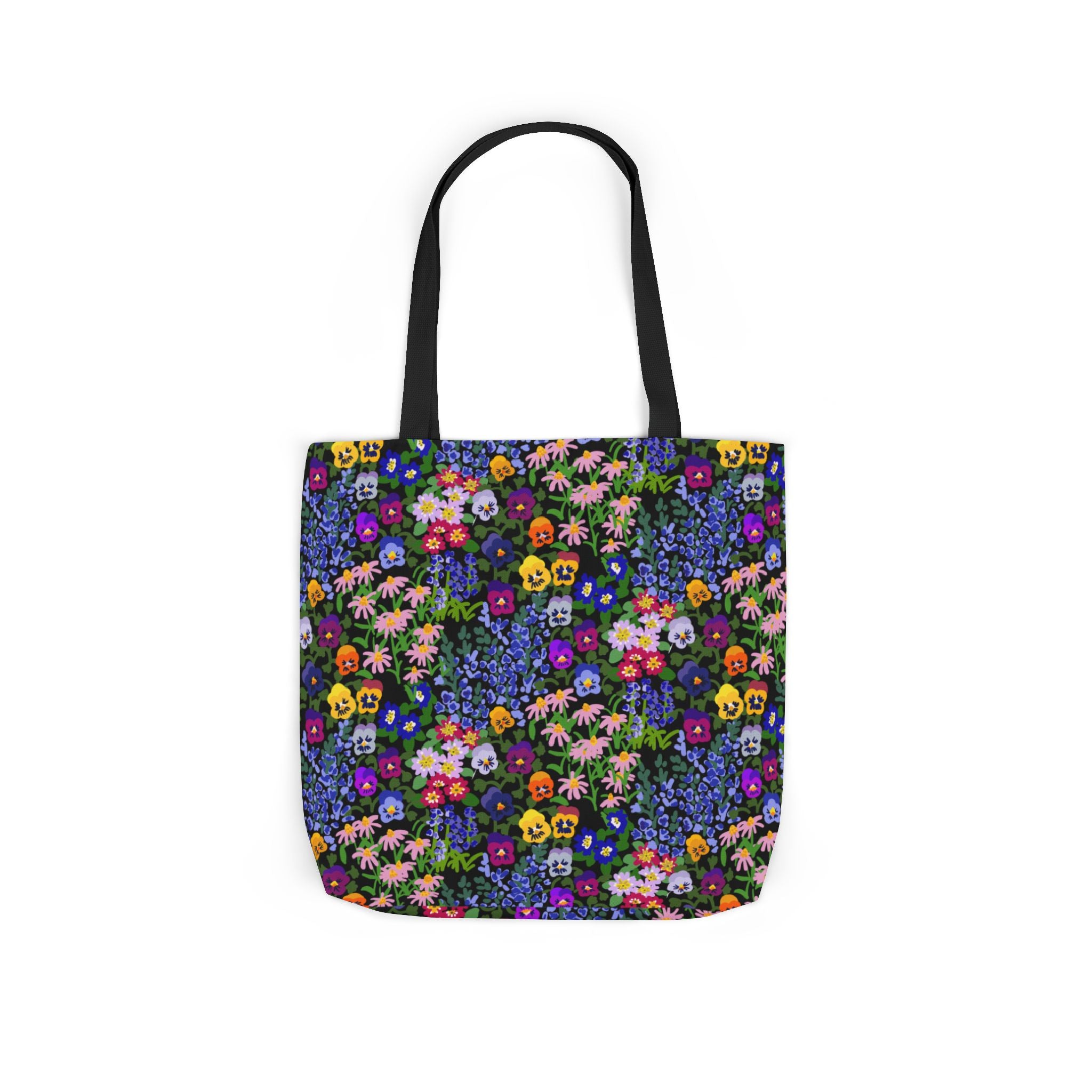 WENDIKO Canvas Tote Bag Cottage Garden Midnight