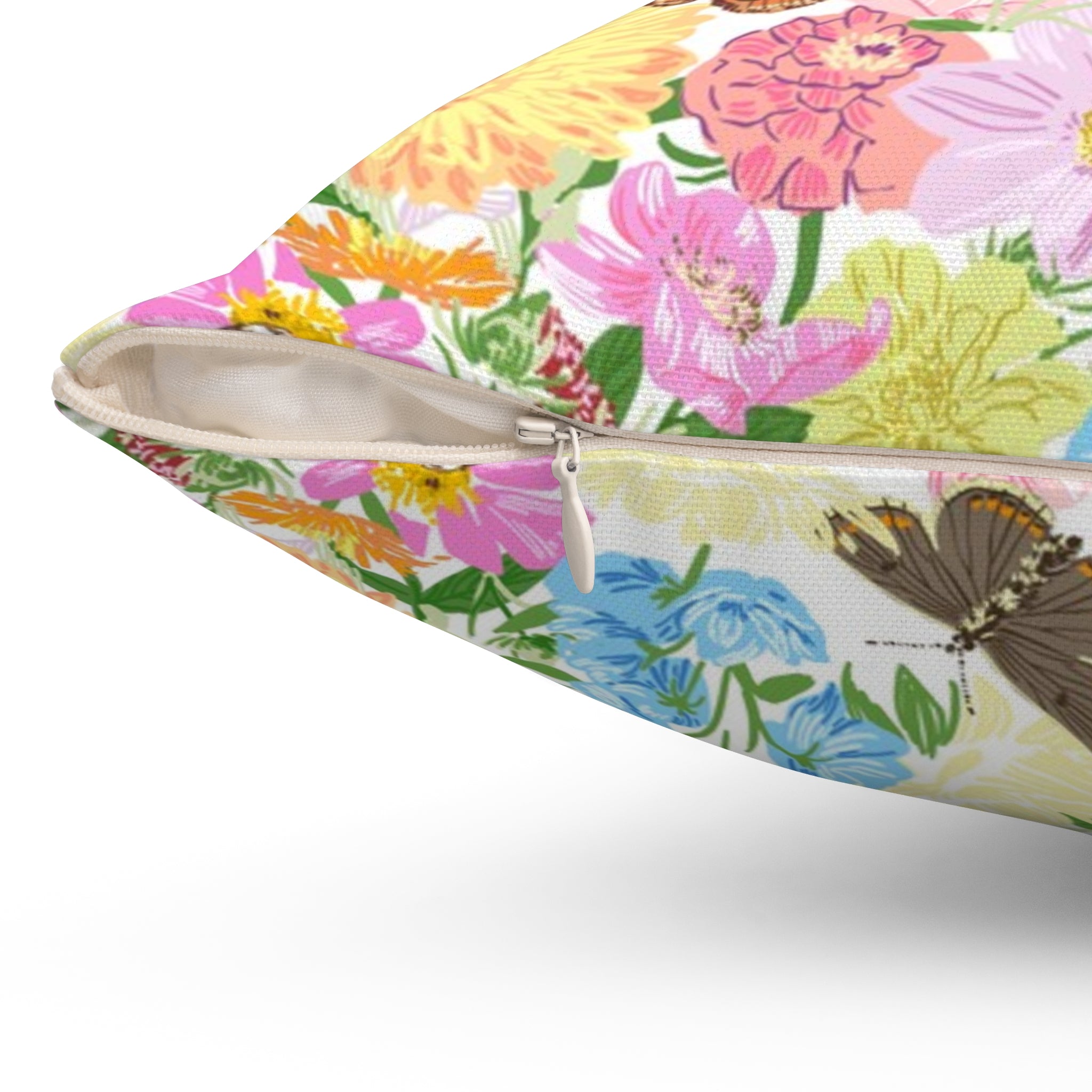 WENDIKO Pillow English Tea Time Floral Design