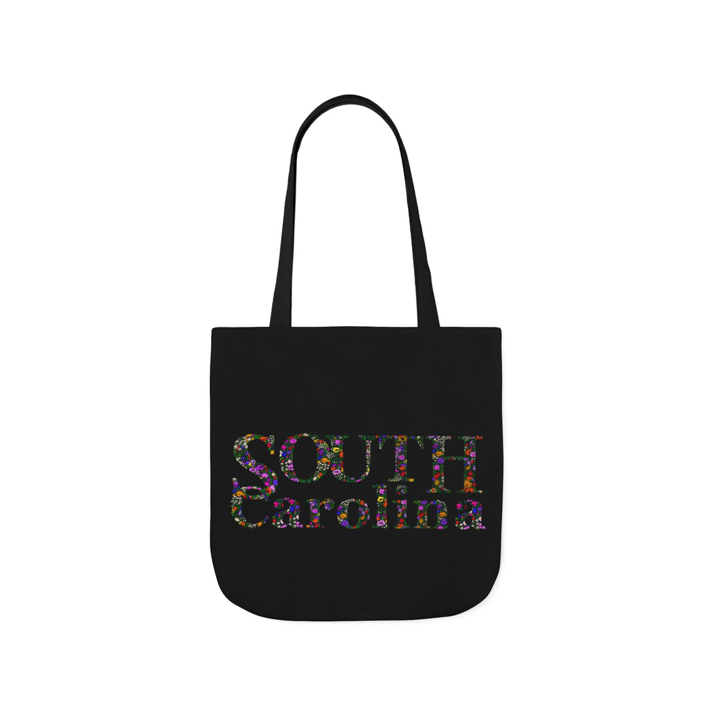 WENDIKO Canvas Tote Bag - South Carolina floral deaisn