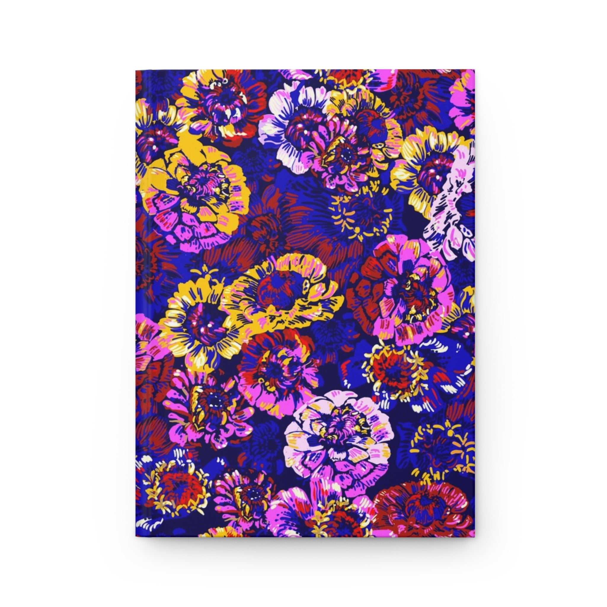 WENDIKO Hardcover Journal Matte - Retro Zinnia Design