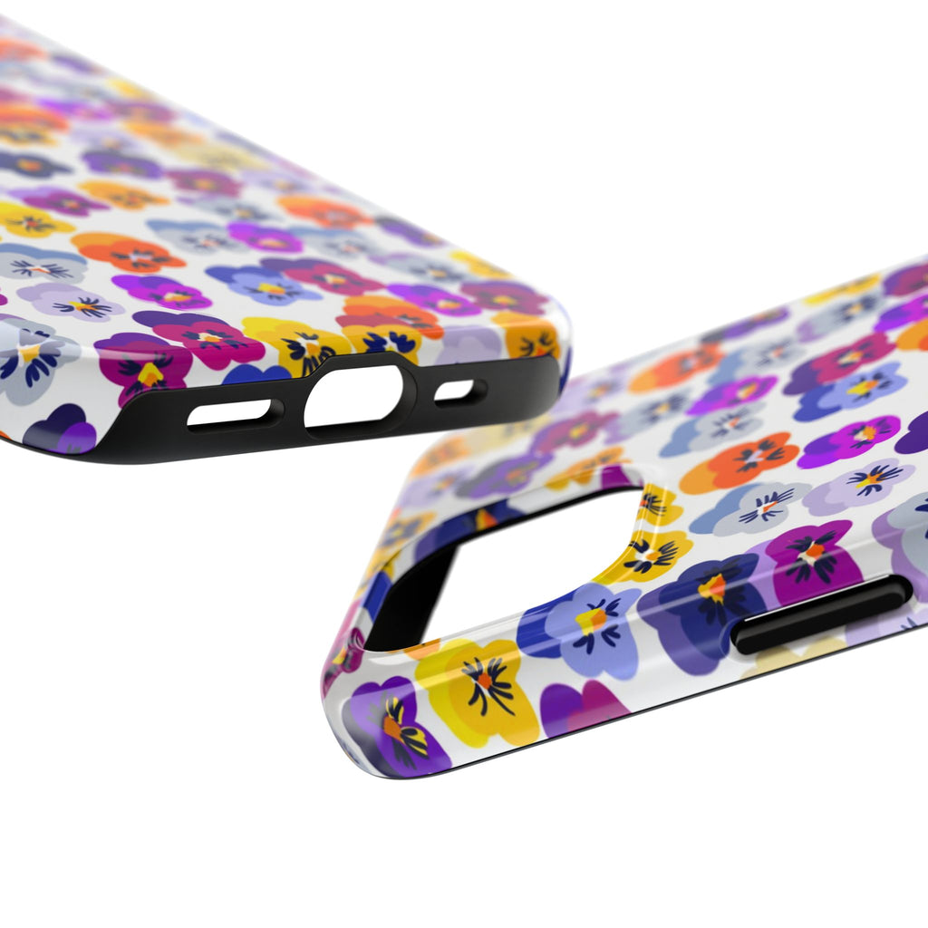 WENDIKO Pansy Fever Tough Phone Cases