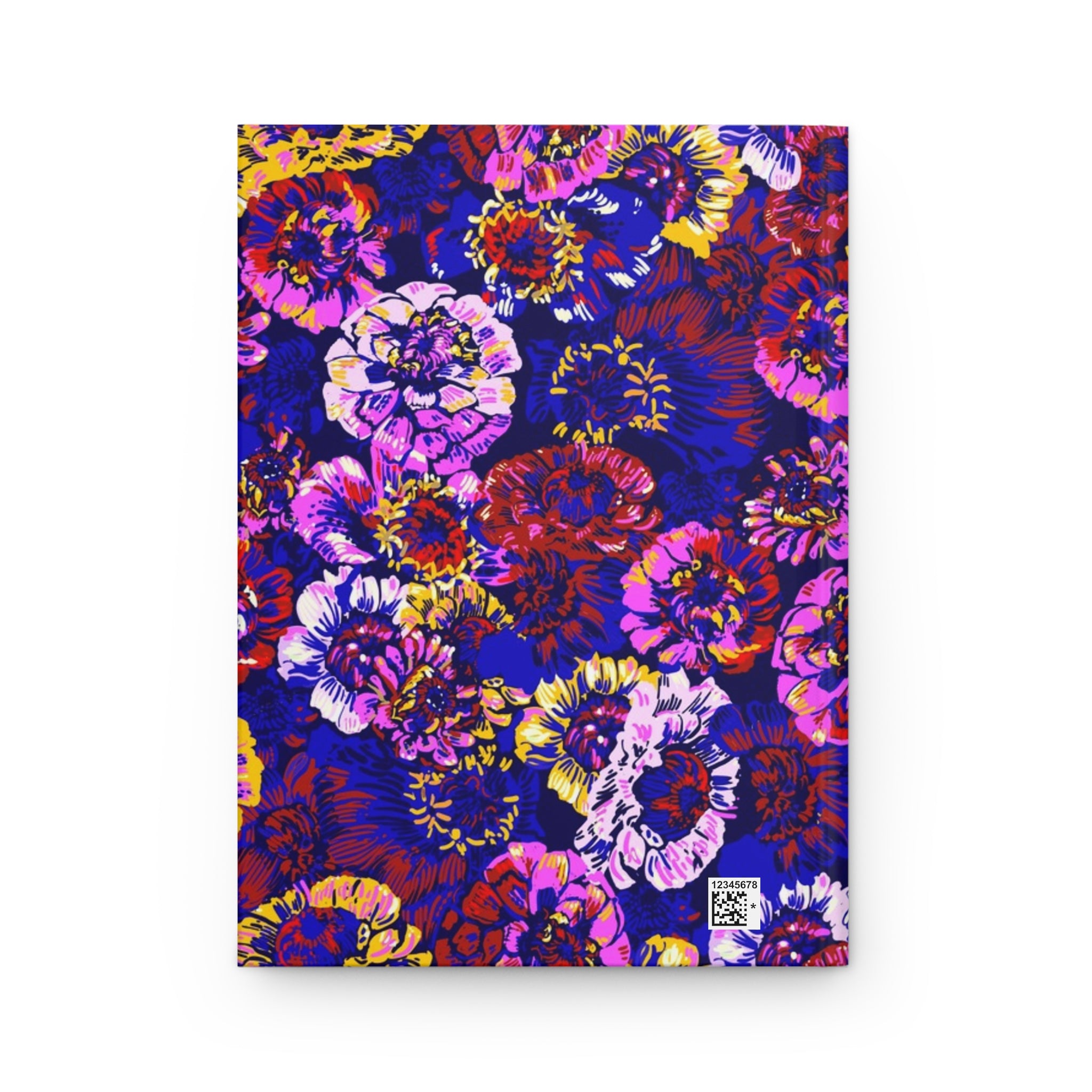 WENDIKO Hardcover Journal Matte - Retro Zinnia Design