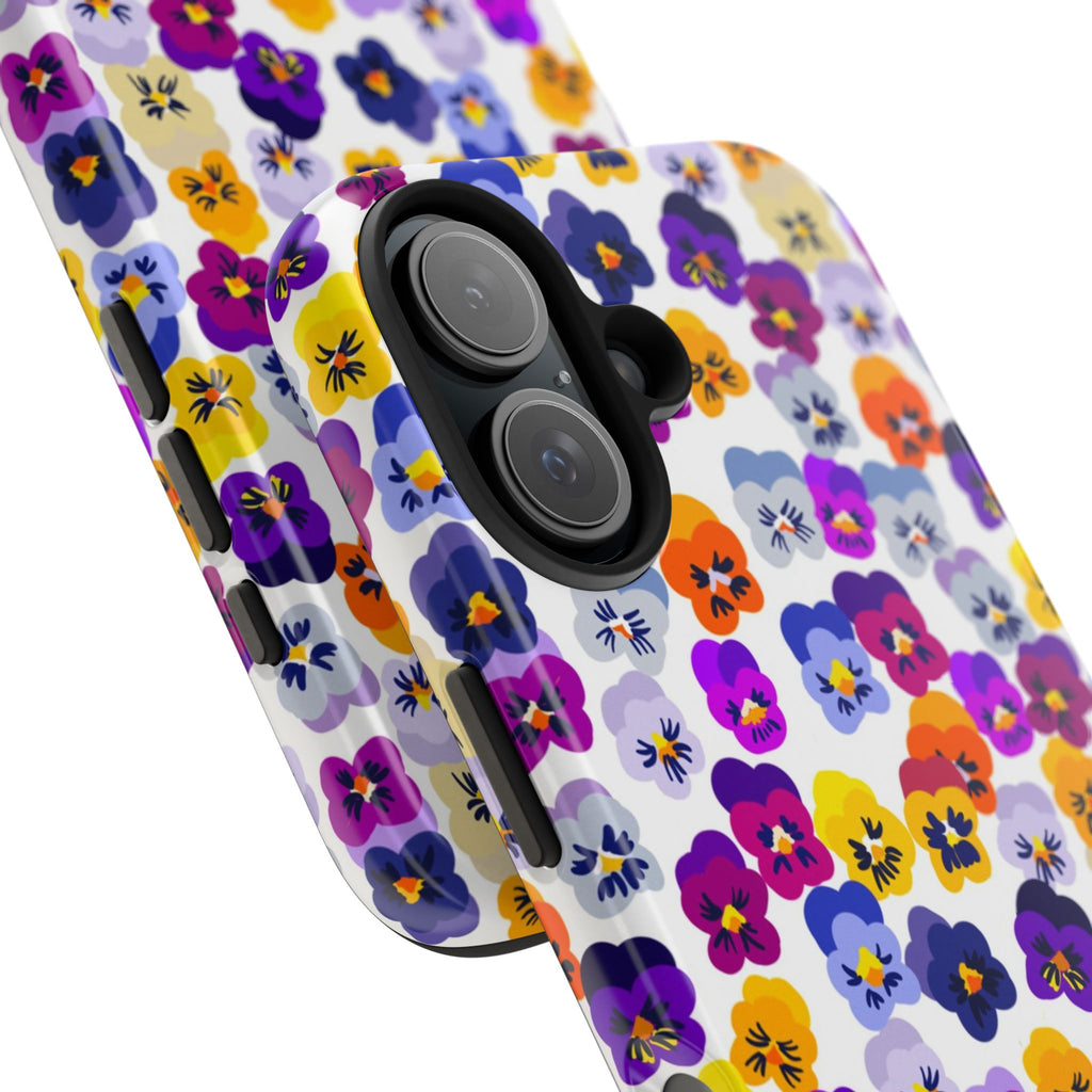 WENDIKO Pansy Fever Tough Phone Cases
