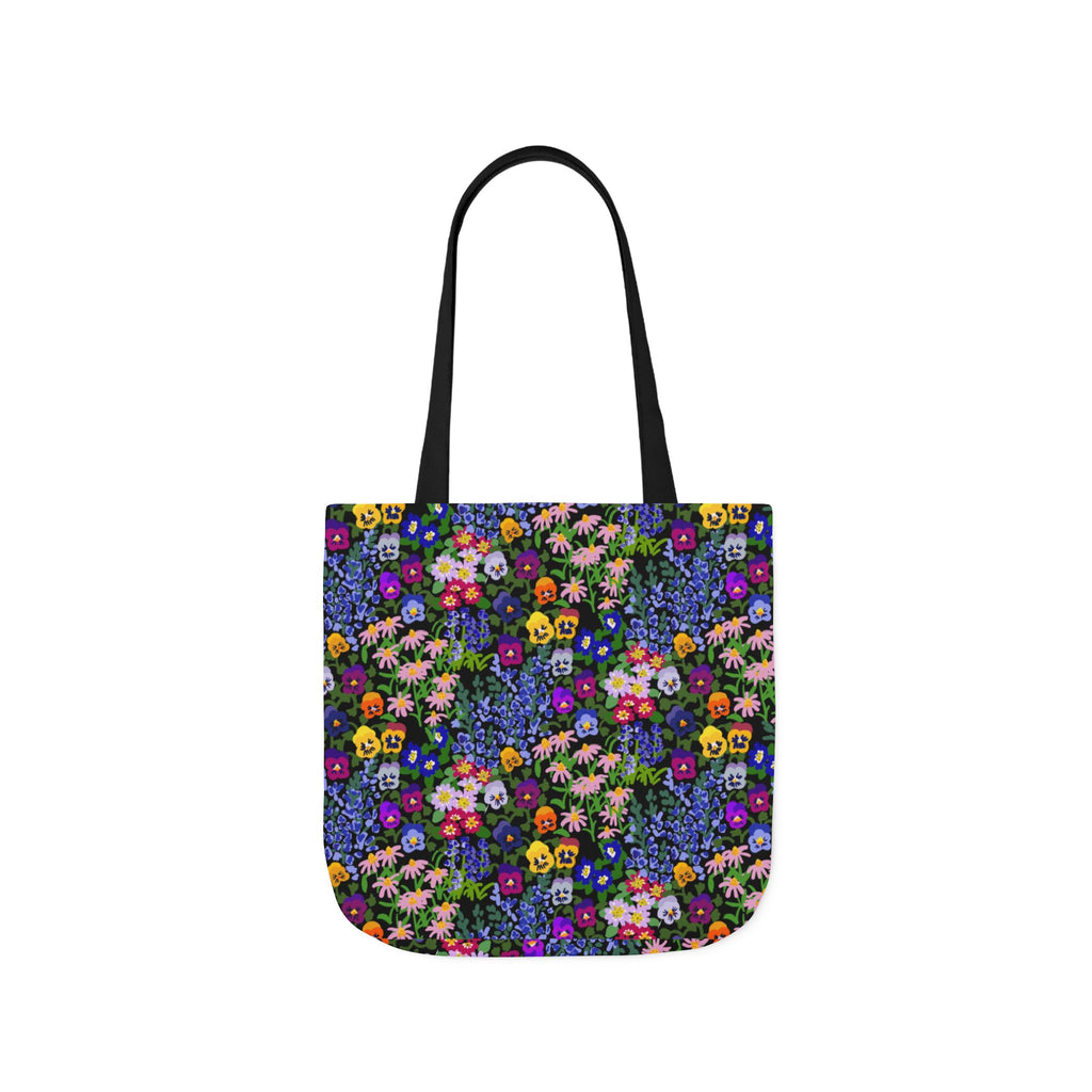 WENDIKO Canvas Tote Bag Cottage Garden Midnight