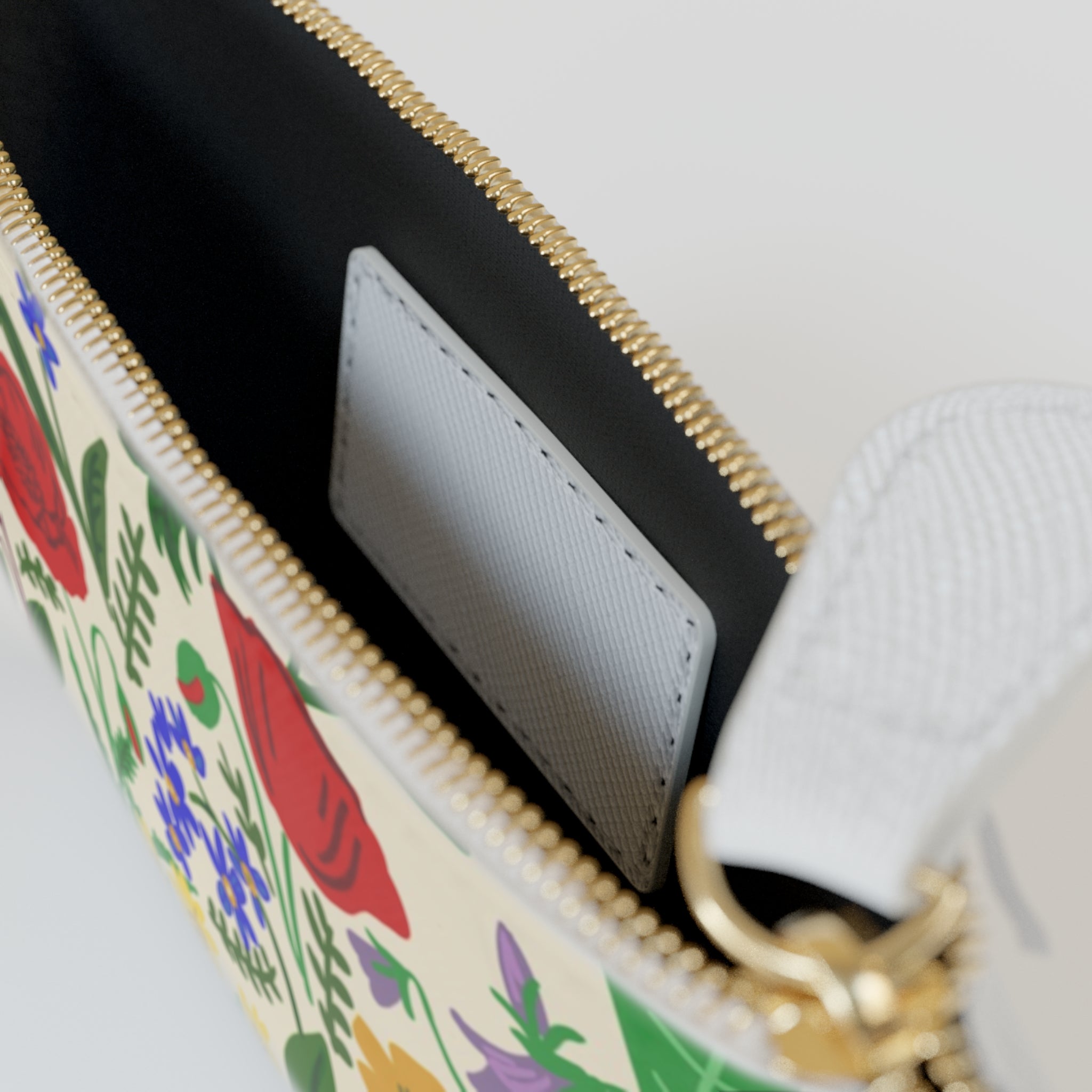 WENDIKO Clutch Bag English Wildflower Design