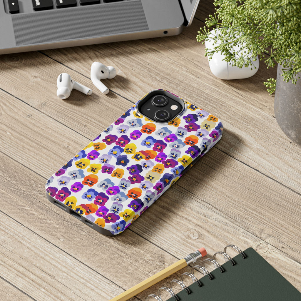 WENDIKO Pansy Fever Tough Phone Cases