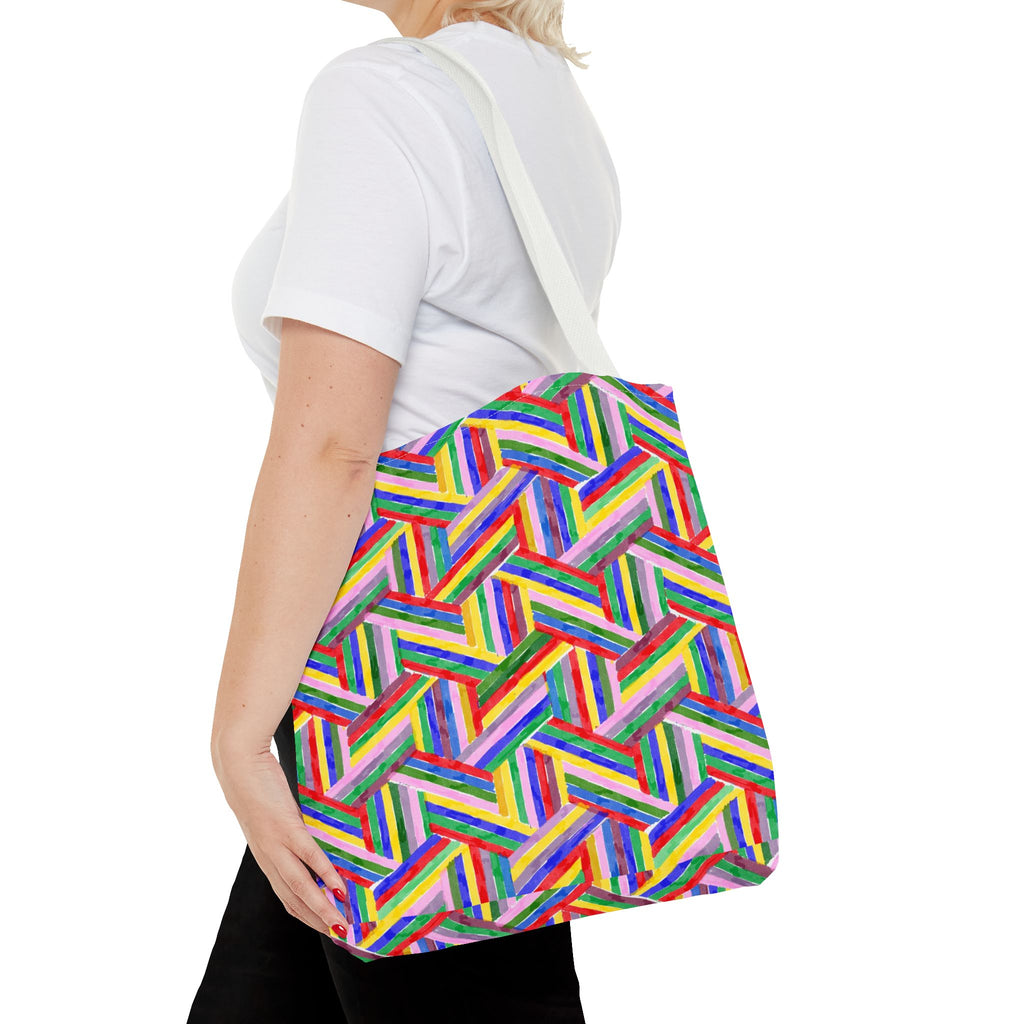 WENDIKO Retro Funky Tote Bag,  aesthetic Printed Canvas Shopper, cute Eco-Friendly Shoulder Bag for Daily Use.