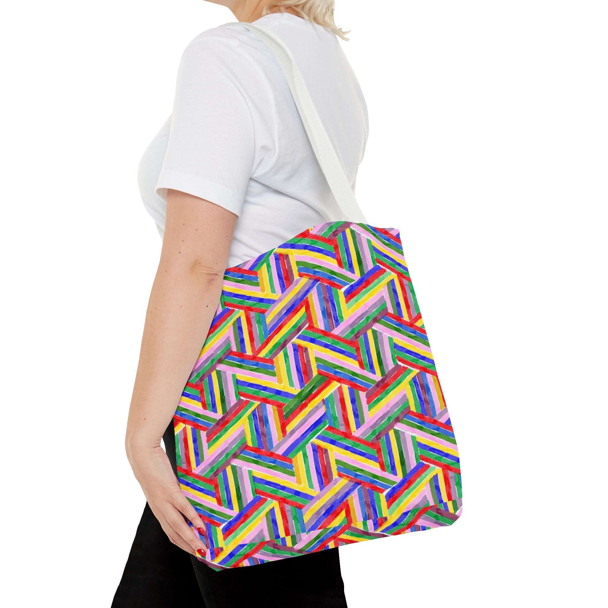 WENDIKO Retro Funky Tote Bag,  aesthetic Printed Canvas Shopper, cute Eco-Friendly Shoulder Bag for Daily Use.