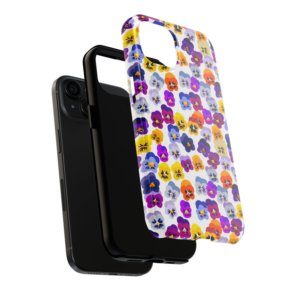 WENDIKO Pansy Fever Tough Phone Cases