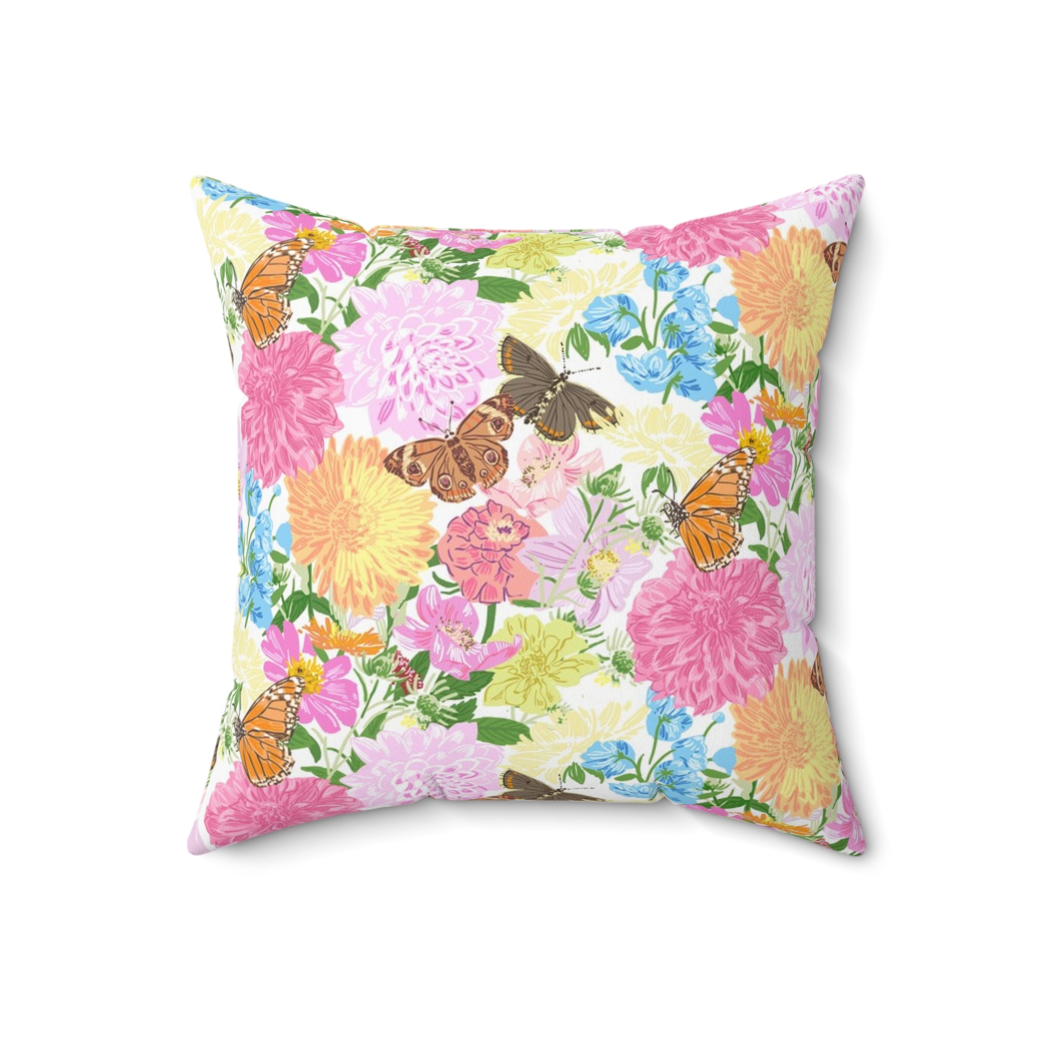 WENDIKO Pillow English Tea Time Floral Design