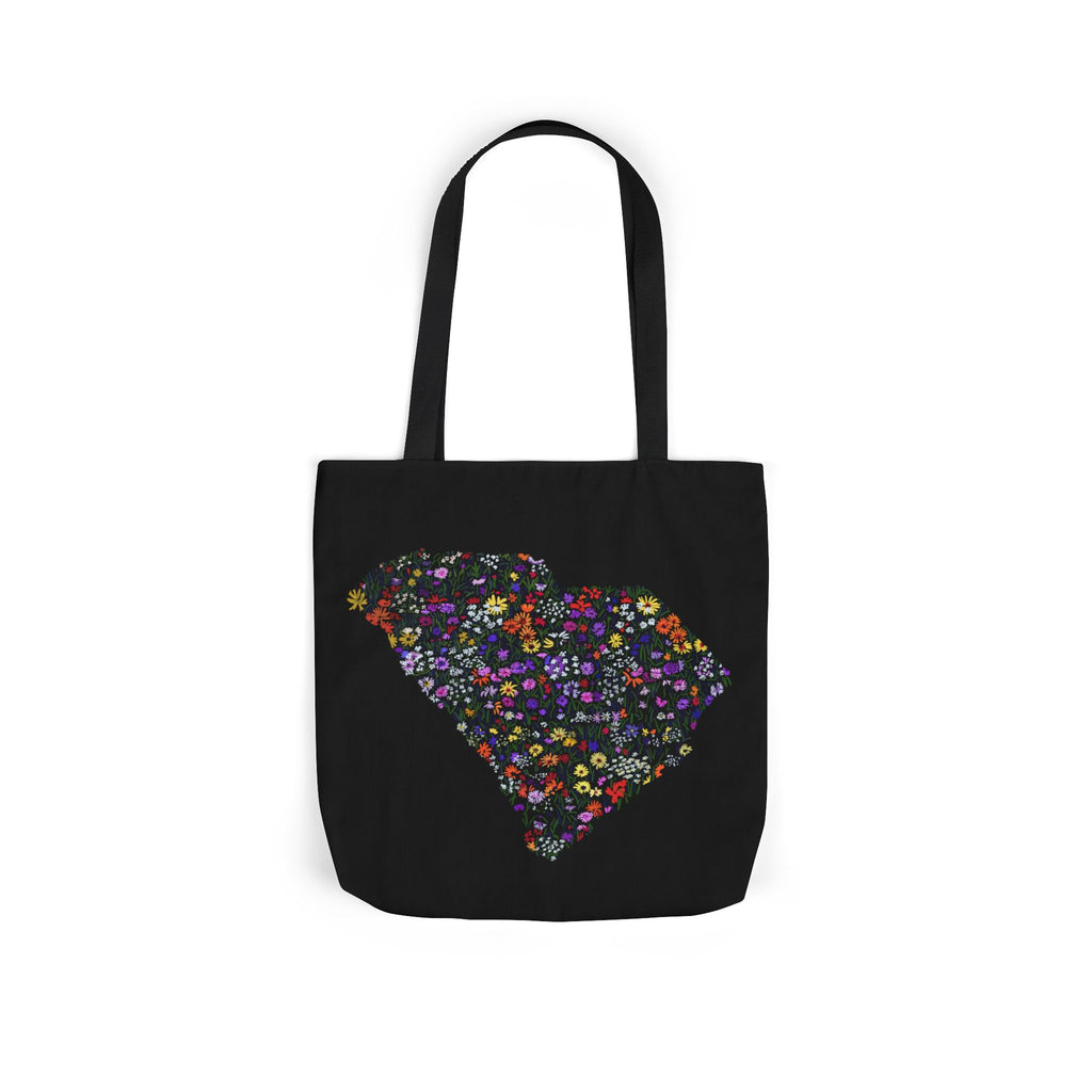 WENDIKO Canvas Tote Bag - South Carolina floral deaisn