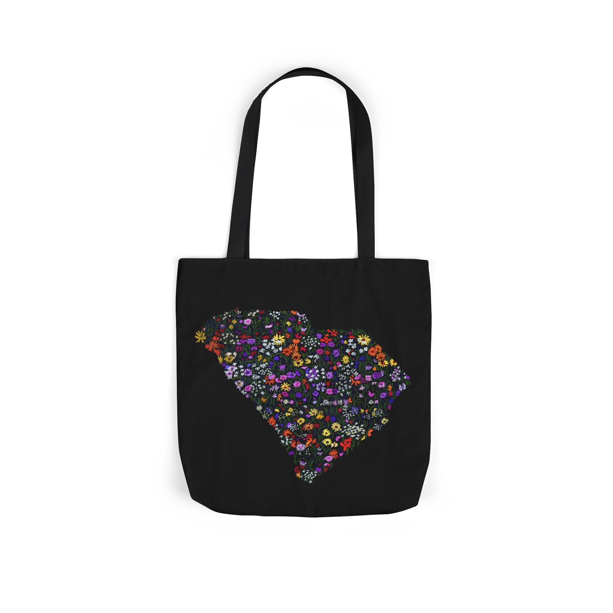 WENDIKO Canvas Tote Bag - South Carolina floral deaisn