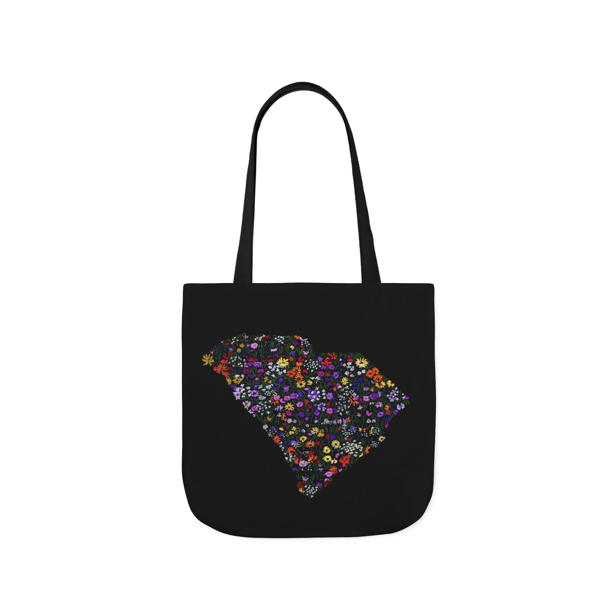 WENDIKO Canvas Tote Bag - South Carolina floral deaisn