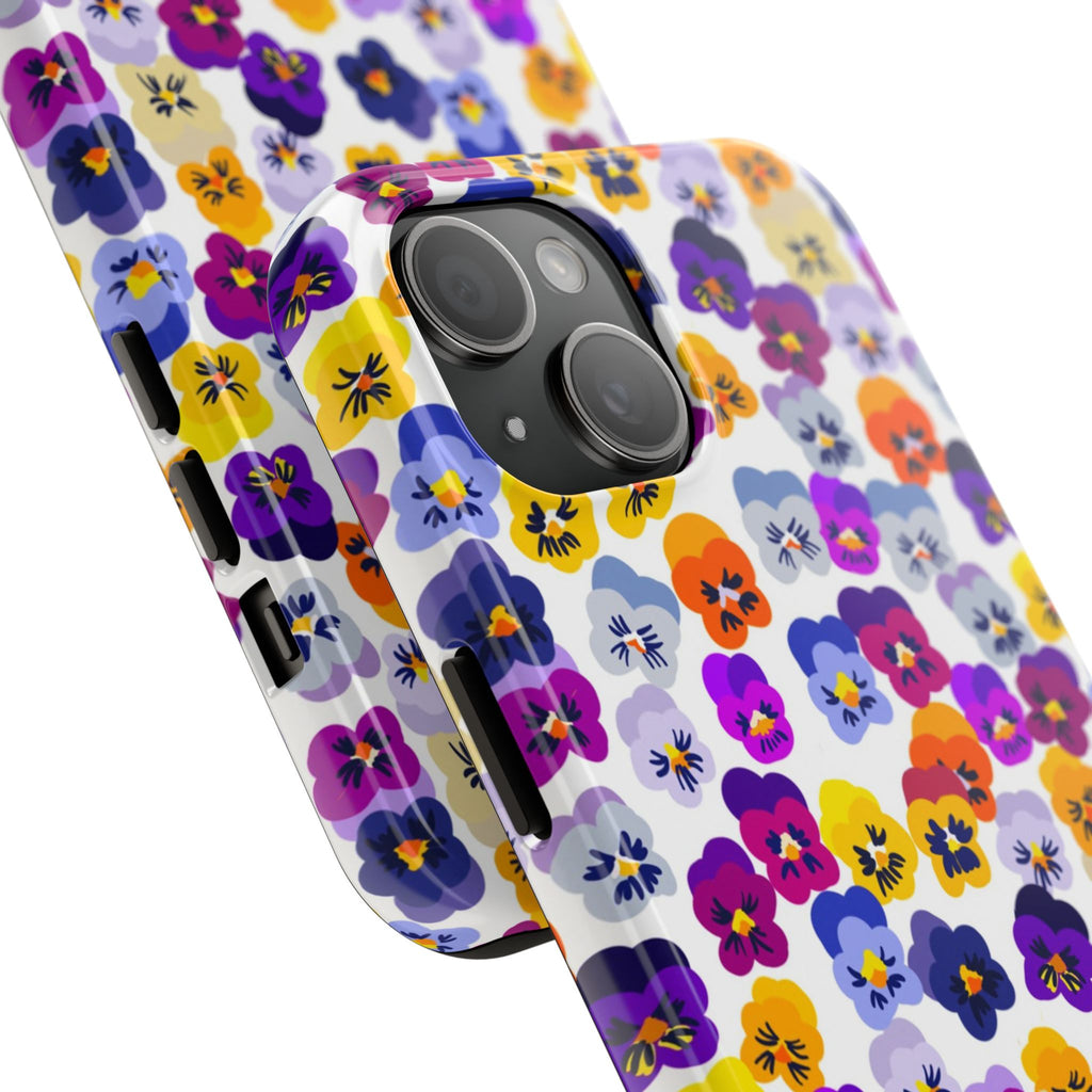 WENDIKO Pansy Fever Tough Phone Cases