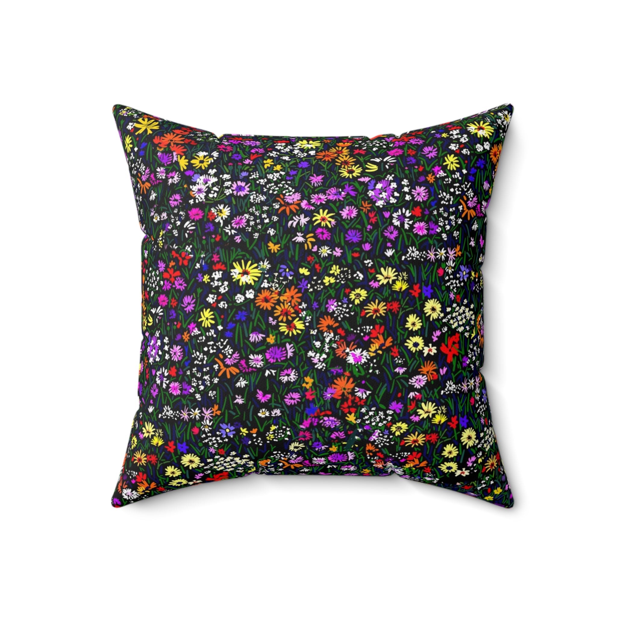 WENDIKO Pillow Midnight Meadow Decor