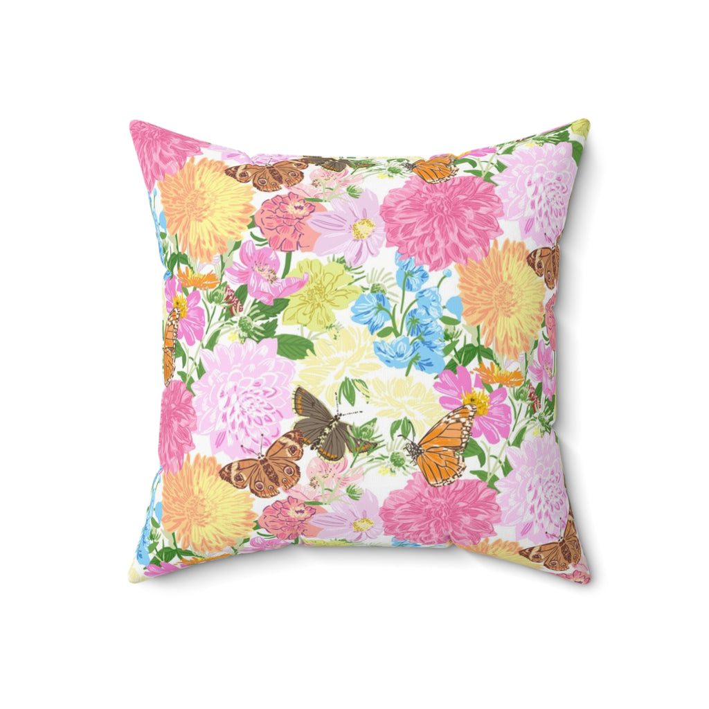 WENDIKO Pillow English Tea Time Floral Design