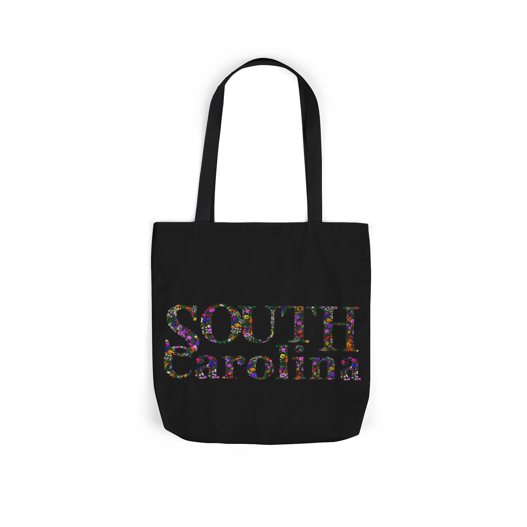 WENDIKO Canvas Tote Bag - South Carolina floral deaisn