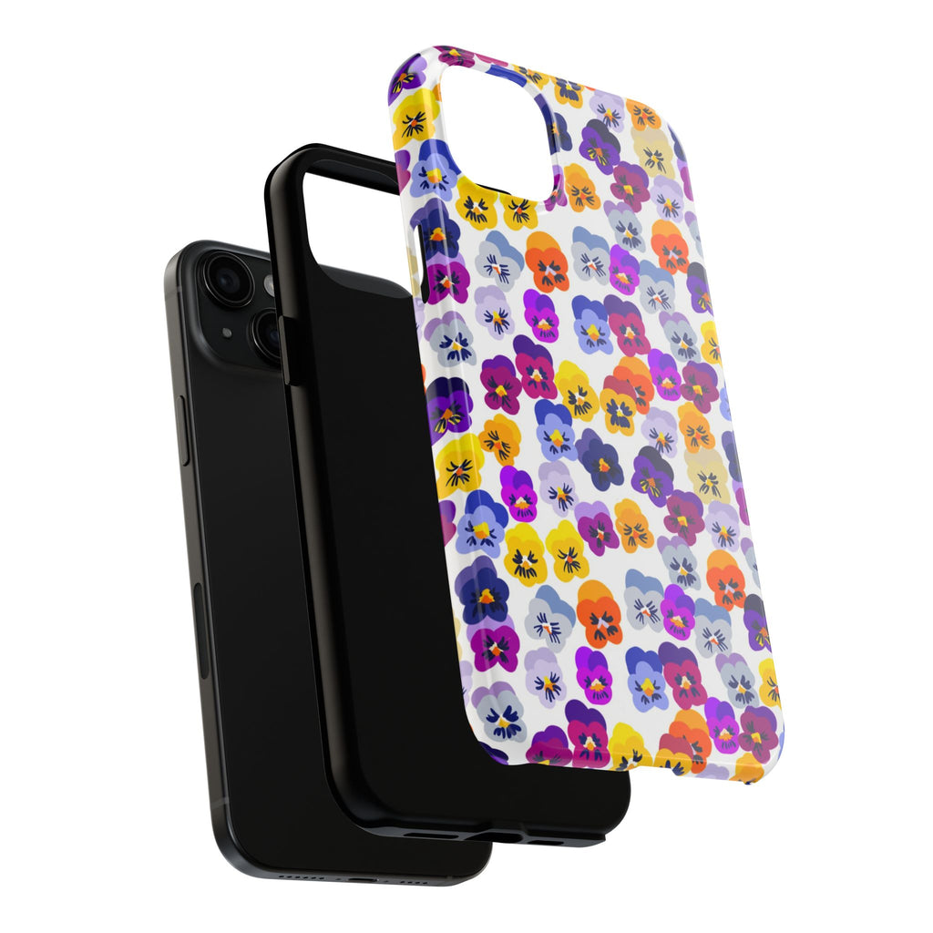 WENDIKO Pansy Fever Tough Phone Cases