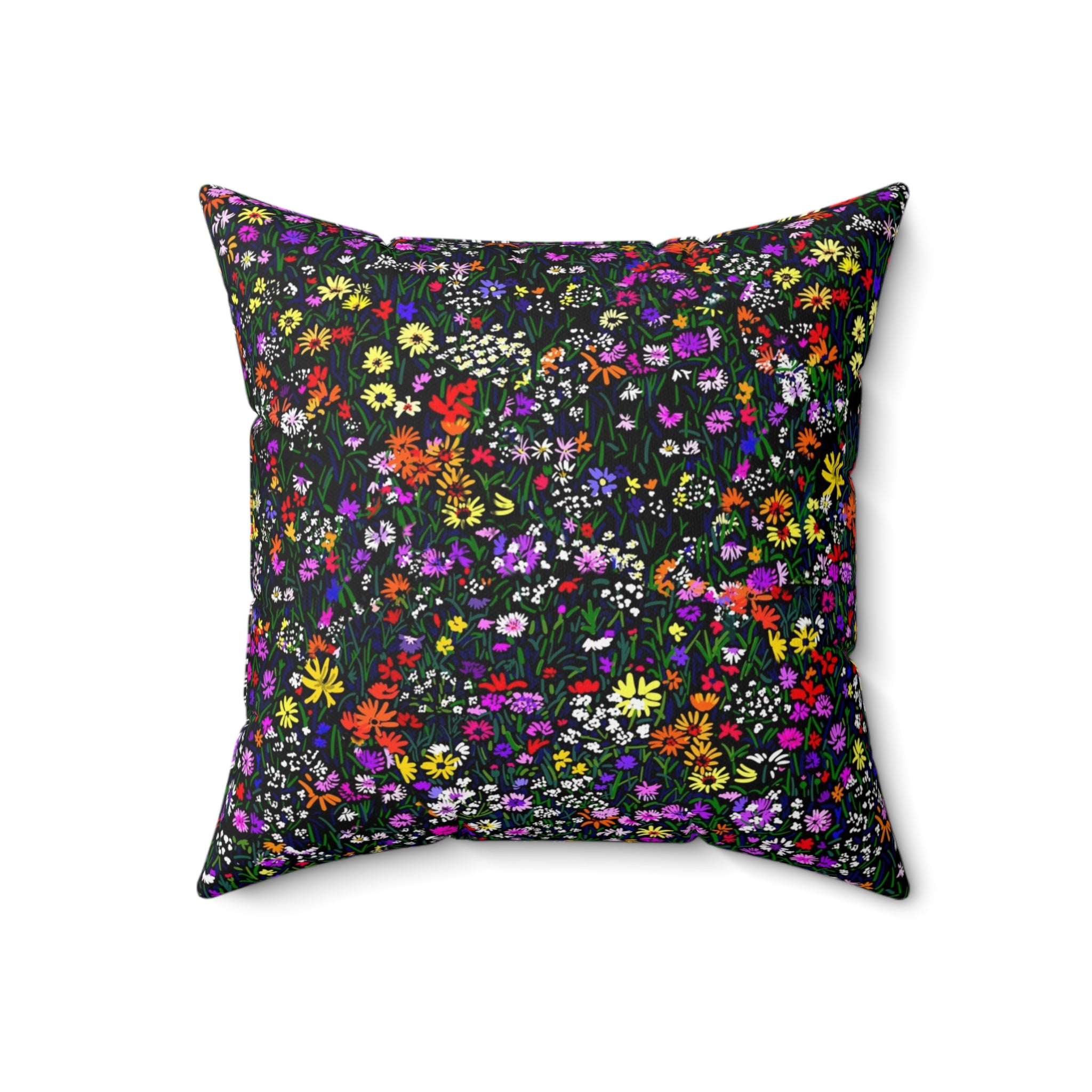 WENDIKO Pillow Midnight Meadow Decor