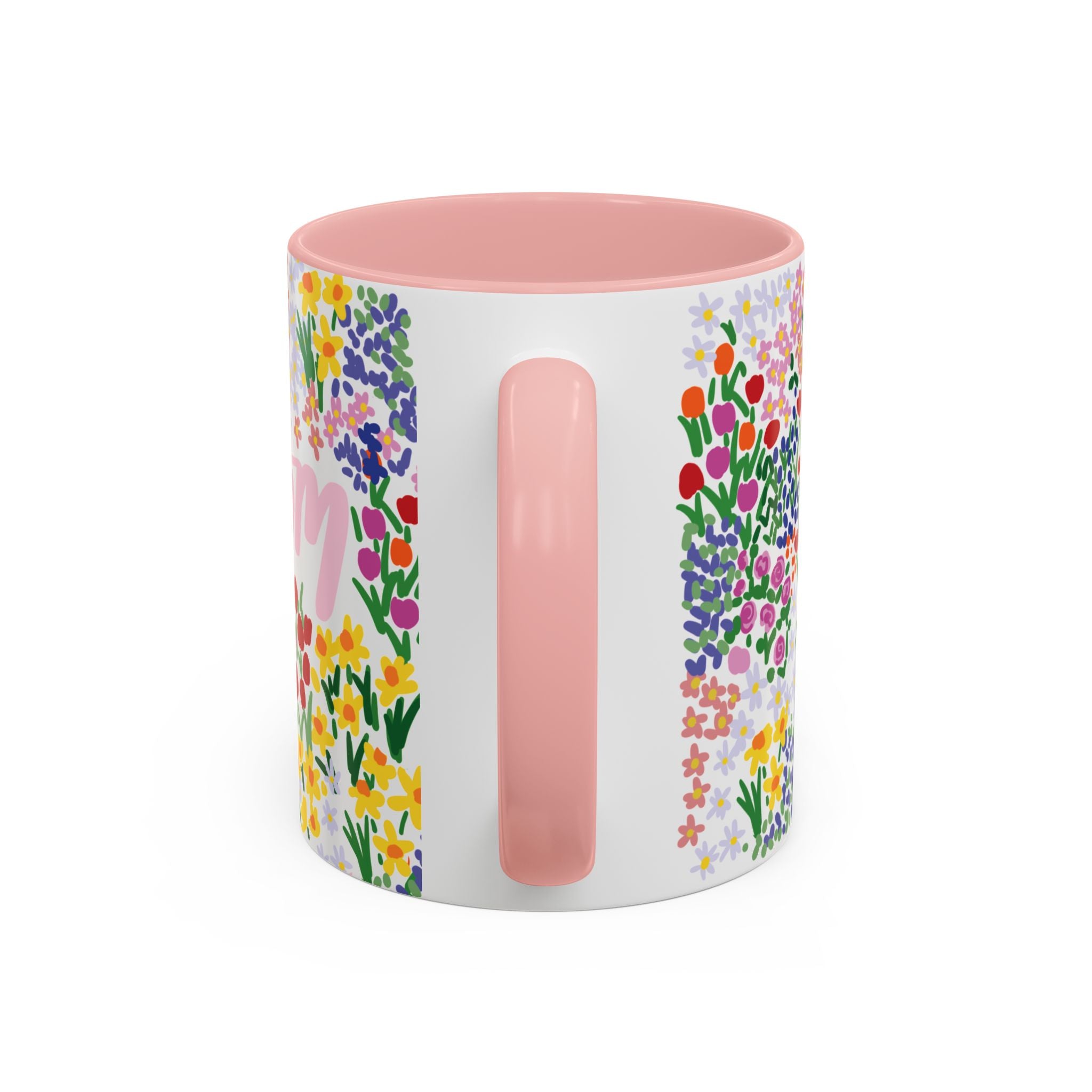 WENDIKO Mom Floral Accent Coffee mug