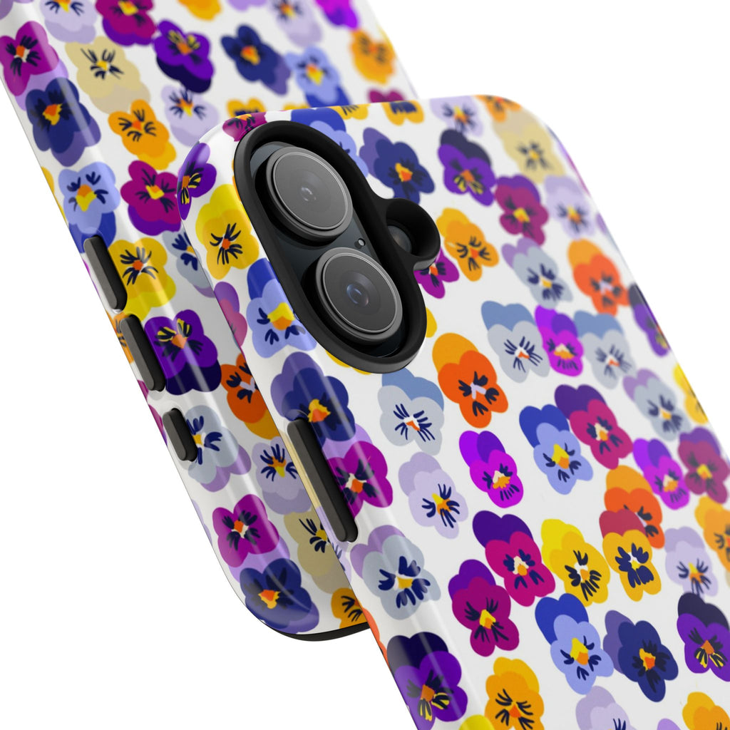 WENDIKO Pansy Fever Tough Phone Cases