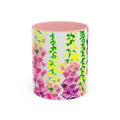 WENDIKO Fox glove Floral Design Accent Coffee mug