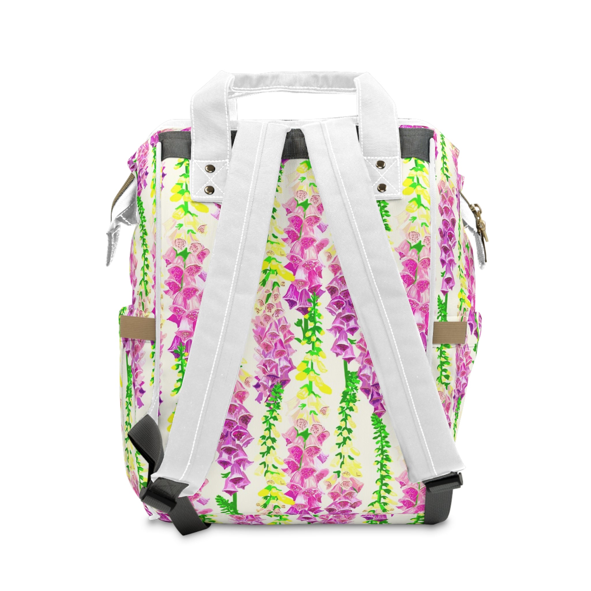 WENDIKO Diaper Backpack - Fox Glove floral design