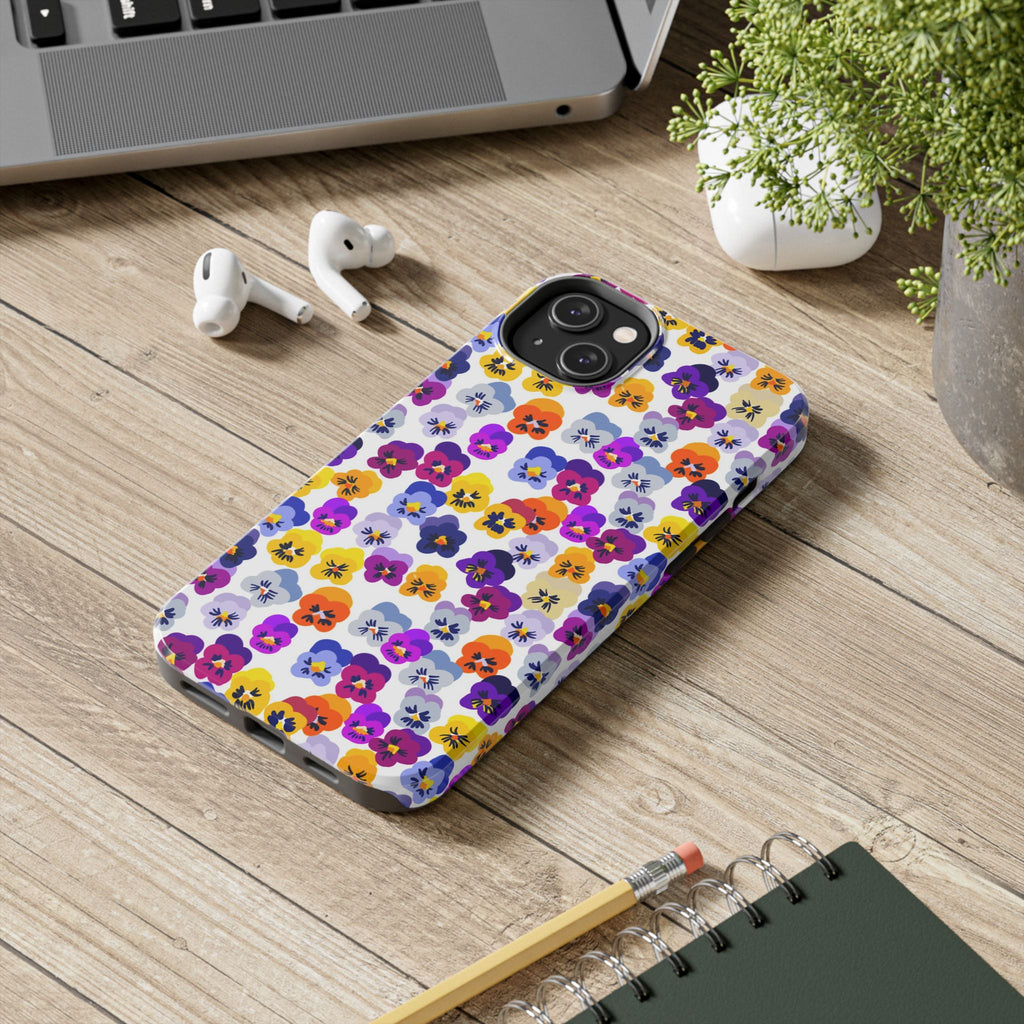 WENDIKO Pansy Fever Tough Phone Cases