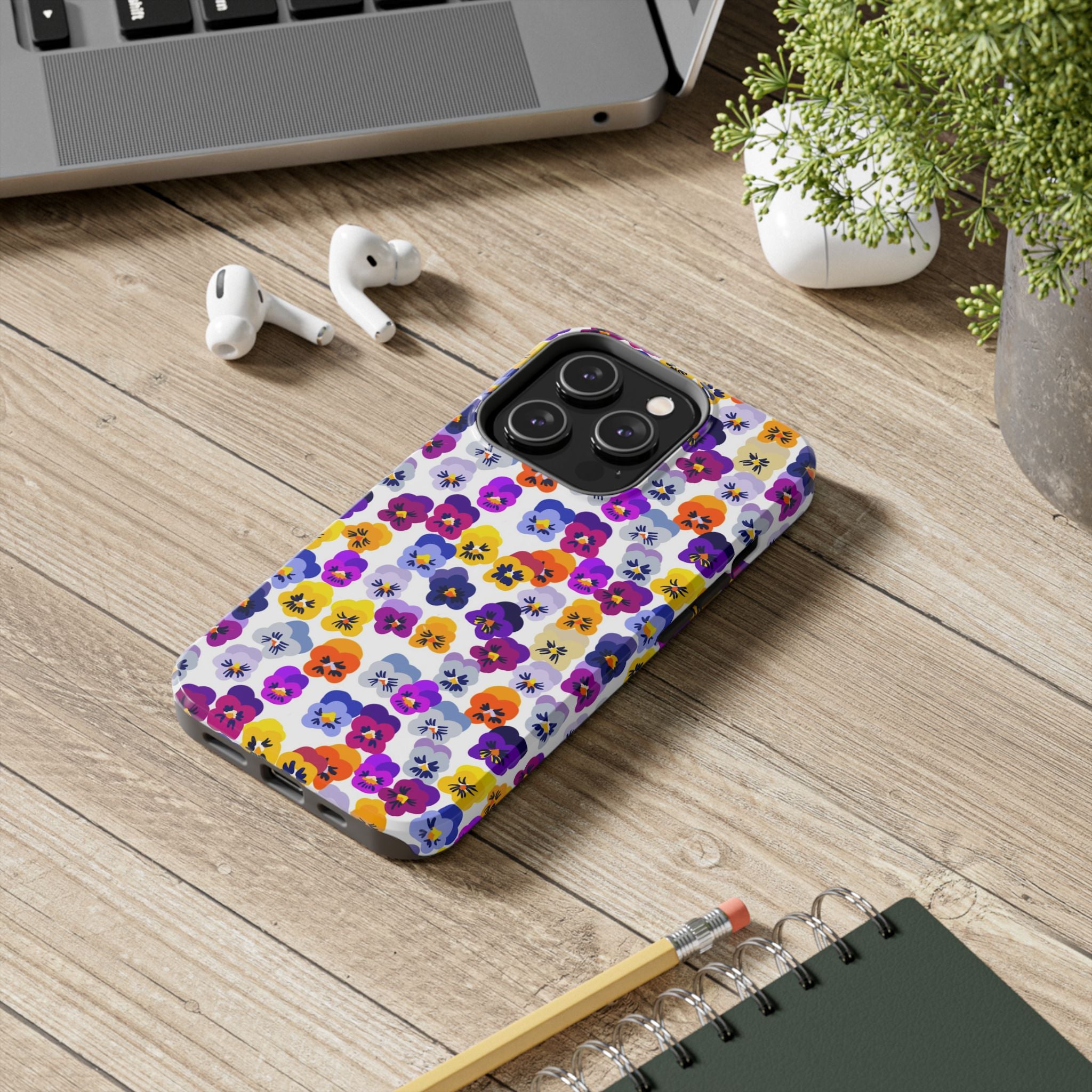 WENDIKO Pansy Fever Tough Phone Cases