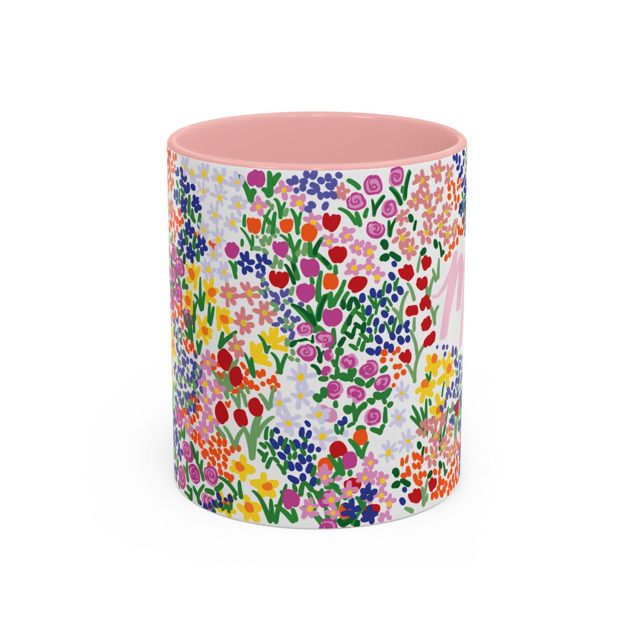 WENDIKO Mom Floral Accent Coffee mug